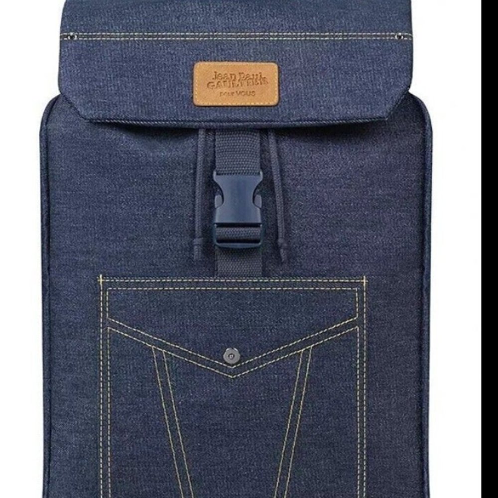 Jean Paul Gaultier Paris weekend BACKPACK, Denim - Limited Edition